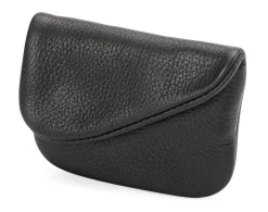 Ackermann Taschenmanufaktur Schlüsselbörse Leder Schwarz Hot