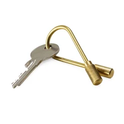 Craighill Schlüsselring Helix Messing