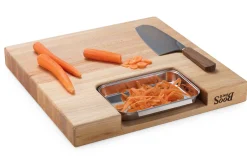 John Boos Schneidebrett mit Saftrille und Auffangschale Best