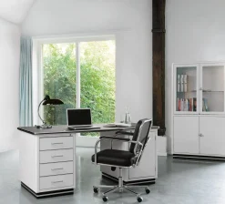 Müller Möbelfabrikation Schreibtisch Stahlblech Sale