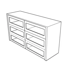 Shannon Schubkastenelement 40 Glasfront Outlet