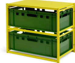 MAGAZIN Schubladenregal Stellage zwei Clearance