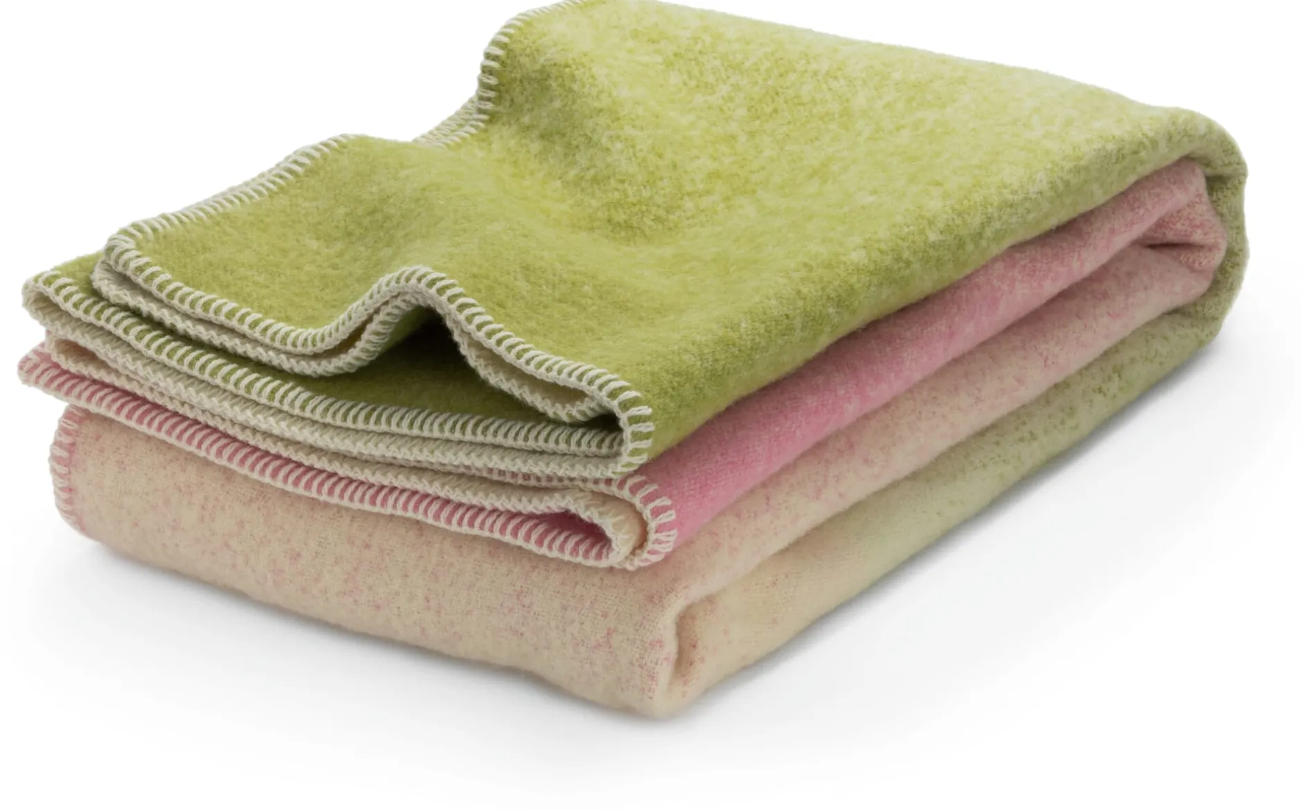 Maison Deux Schurwolldecke Gradient