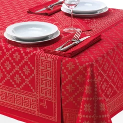 Ekelund Linneväveriet i. Horred Schwedische Servietten rot Online