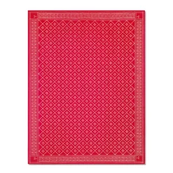 Ekelund Linneväveriet i. Horred Schwedische Tischdecke rot Hot