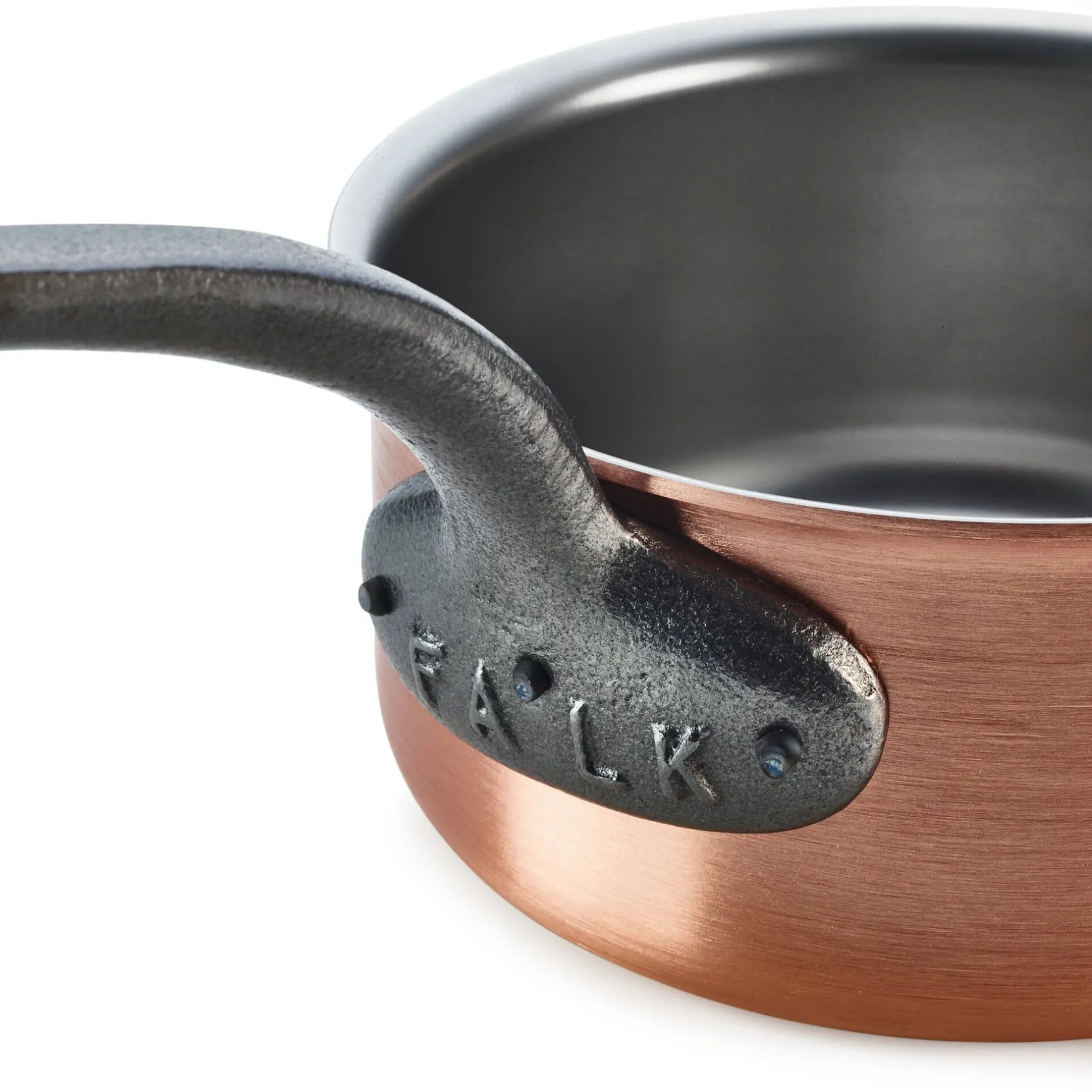 Falk Culinair Schwere Kupfersauteuse zylindrisch New