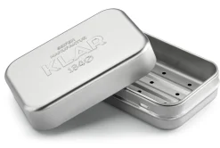 Klar Seifen Seifendose Aluminium