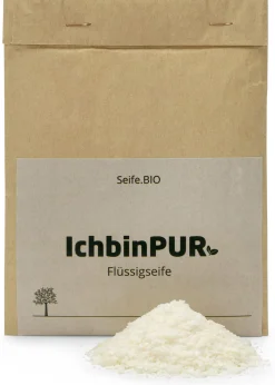 IchbinPUR Seifenflocken Flüssigseife Discount