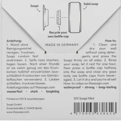 Soapi Seifenhalter recycelte Fischernetze Mint