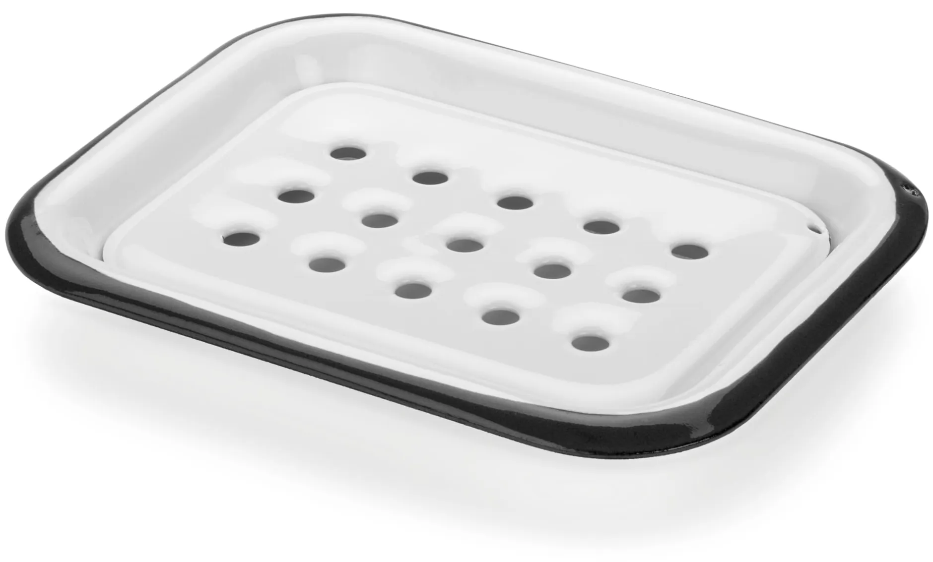 Münder Email Seifenschale Emaille