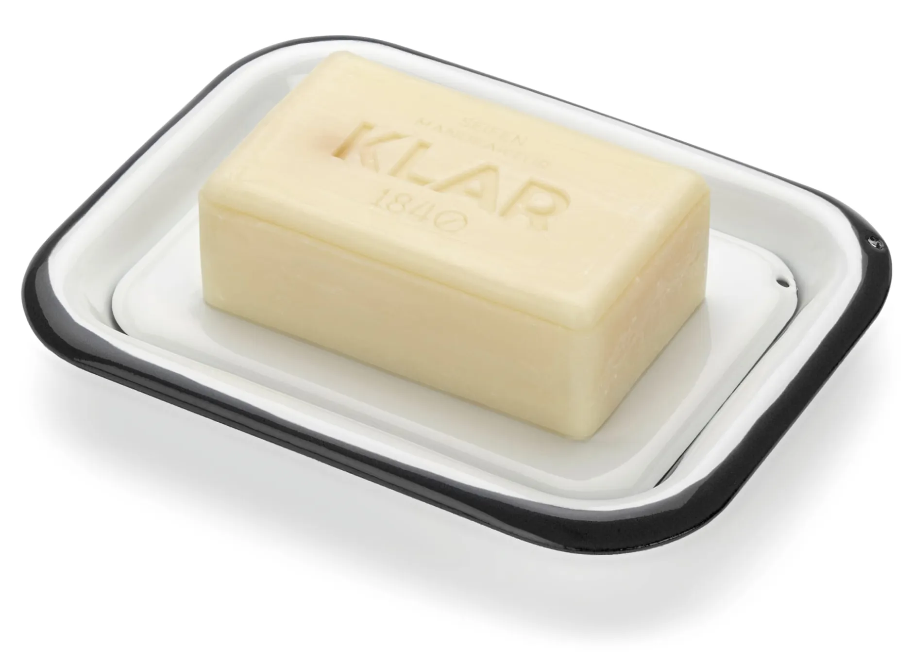 Münder Email Seifenschale Emaille