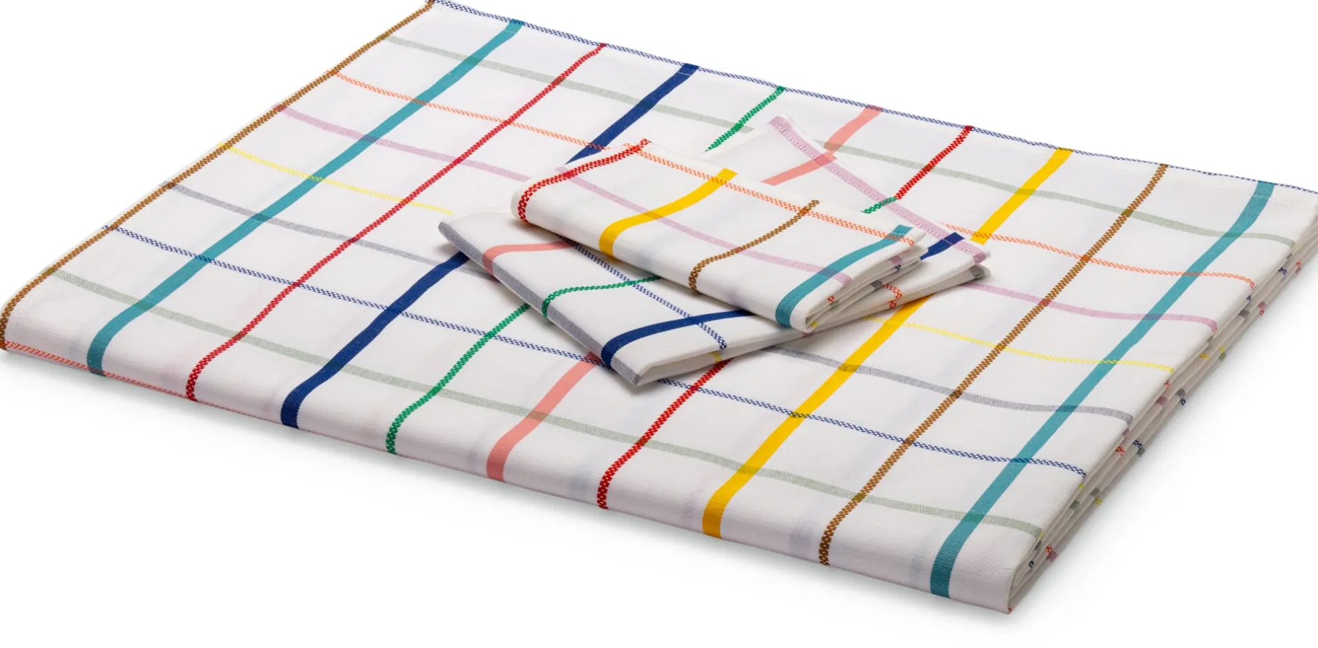 Tissage de Luz Serviette bunt kariert (2 Stück) Online