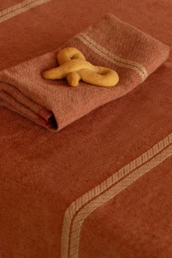 Lapuan Kankurit Serviette Leinen Melange Rot Online