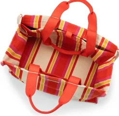 Moismont Shopper N°46 gestreift, rot-creme Clearance