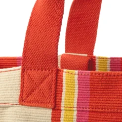 Moismont Shopper N°46 gestreift, rot-creme Clearance