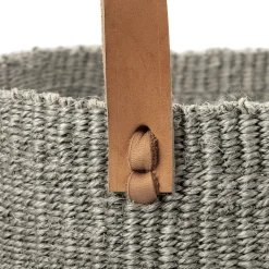 Mifuko Sisal-Korb Grau New