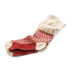 Hirsch Natur Socke Jacquard lang Best