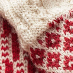 Hirsch Natur Socke Jacquard lang Best