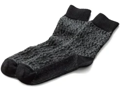 Hirsch Natur Socke Jacquard Schurwolle Anthrazit Online