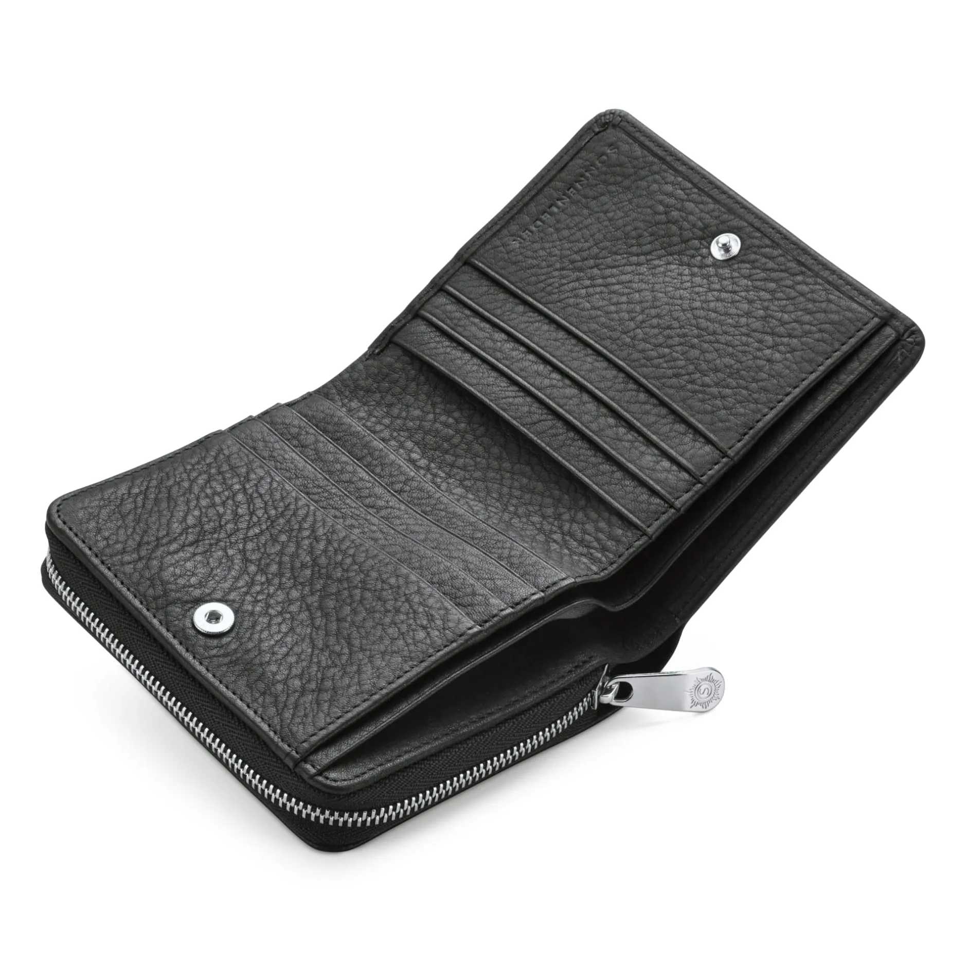 Sonnenleder Geldbörse Schwarz Outlet