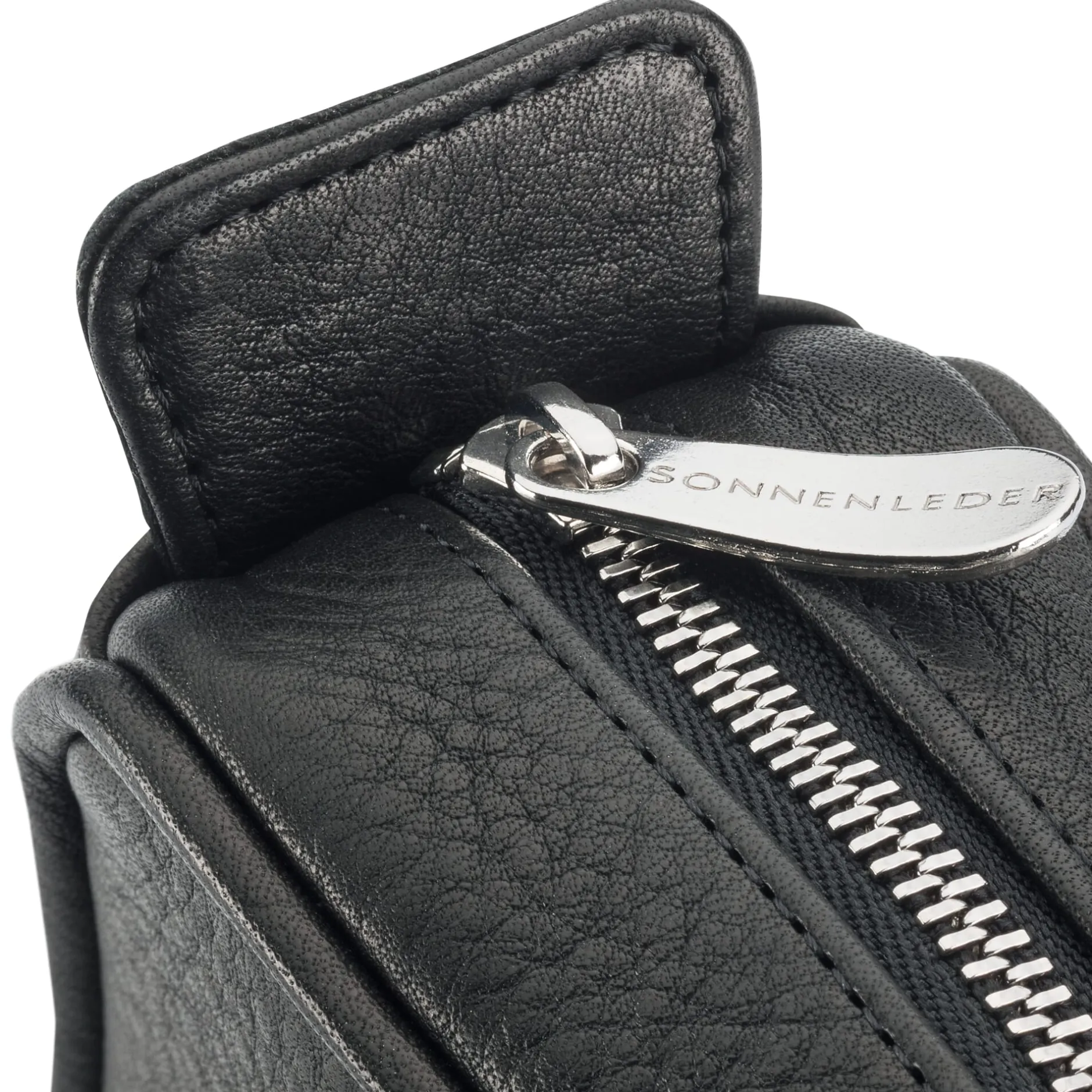 Sonnenleder Kosmetiktasche Schwarz Hot