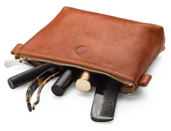 Sonnenleder Kosmetiktäschchen Natur Outlet