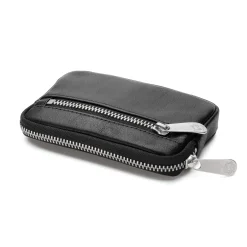 Sonnenleder Schlüsseletui Schwarz