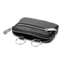 Sonnenleder Schlüsseletui Schwarz