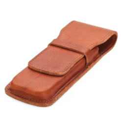 Sonnenleder Stiftetui zweifach Natur Clearance