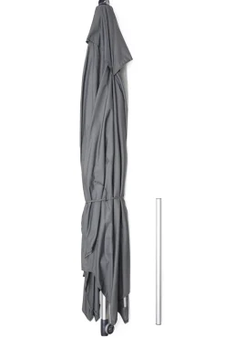 Sonnenschirm Stilfser, Eckig Anthrazit Hot