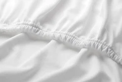 Dukal Wäsche Spannbettlaken Doppel-Jersey Weiß Hot