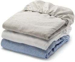 Leinenweberei Hoffmann Spannbettlaken Leinen Natur Best