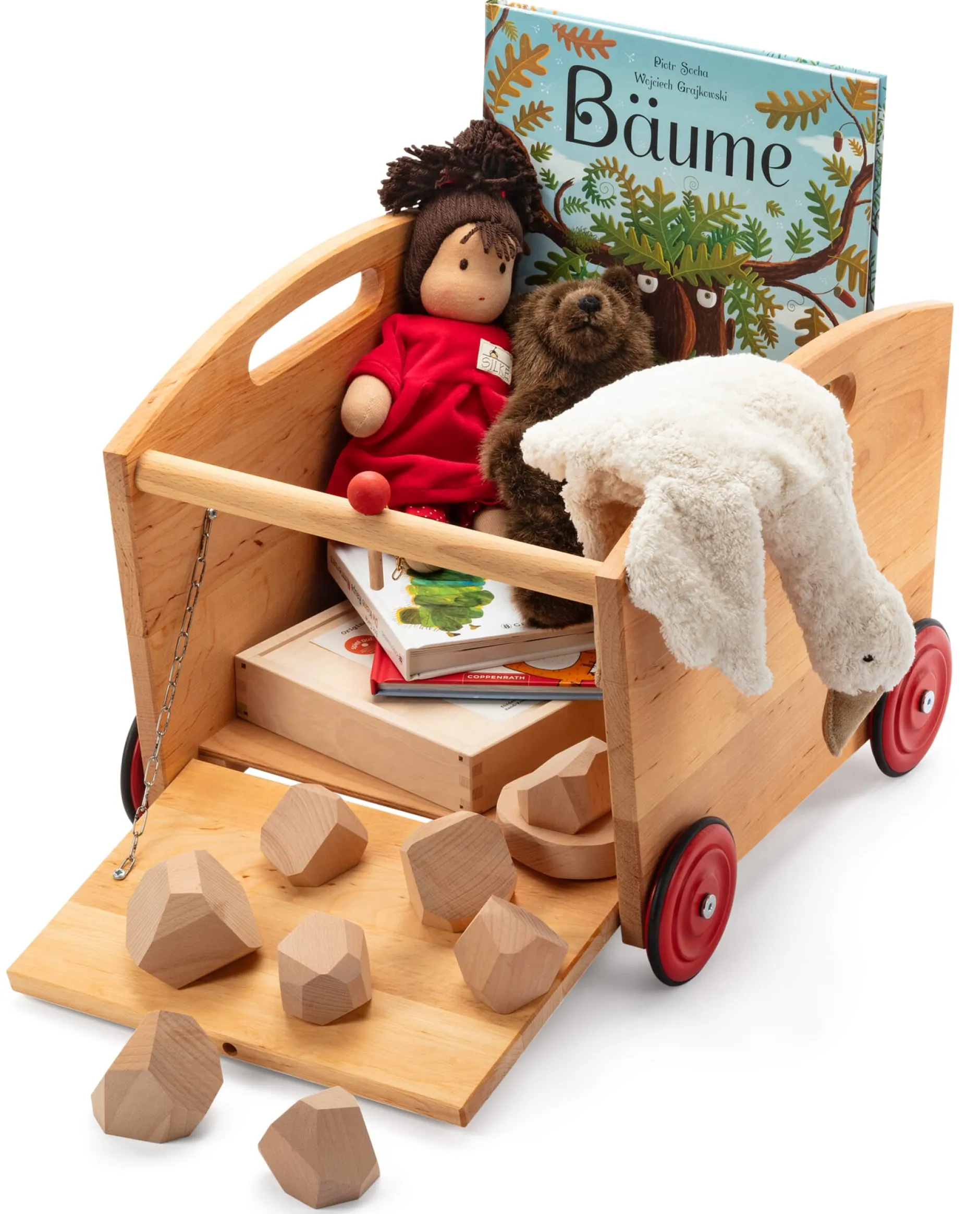 Schöllner Holzspielzeug Spielzeugwagen Hot