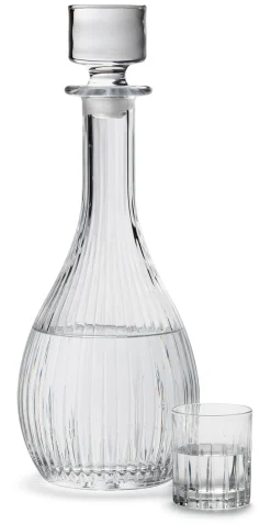 RCR Cristalleria Italiana Spirituosenglas gerippt Outlet