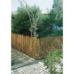 Woodline TN Sarl Staketenzaun Kastanienholz Clearance