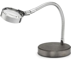 A. Schweizer Standlupe mit Metall-Schwanenhals Clearance