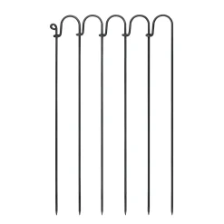 melabel® Steckzaun Stahlstäbe 1 m Discount