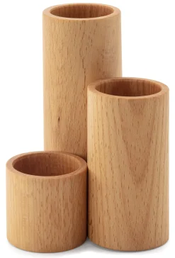e + m Holzprodukte Stifte- und Utensilienköcher Buchenholz Online