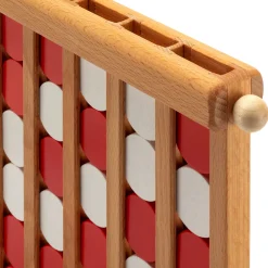 Holz Bi-Ba-Butze Kristian Finken Strategiespiel Vier gewinnt