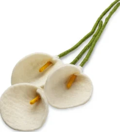 Én Gry & Sif Strauß Calla Filz weiß Outlet