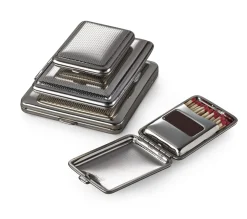 vom Hofe Manufaktur Streichholzetui Stahlblech Best