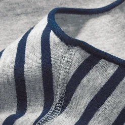 Armor lux Streifen-Shirt Hellgrau Best