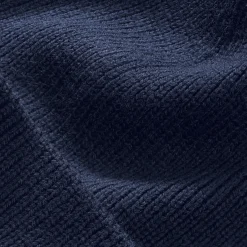 Merz b. Schwanen Strickmütze Merinowolle Dunkelblau Clearance