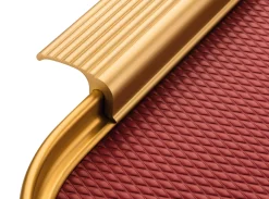 Kaymet London Tablett Aluminium Weinrot New