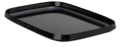 WACA-Kunststoffwarenfabrik Tablett Melaminharz Schwarz New