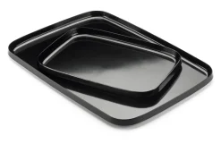 WACA-Kunststoffwarenfabrik Tablett Melaminharz Schwarz Discount