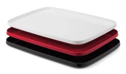 WACA-Kunststoffwarenfabrik Tablett Melaminharz Weiß Clearance