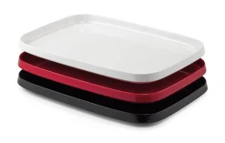 WACA-Kunststoffwarenfabrik Tablett Melaminharz Weiß Discount