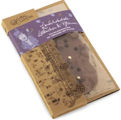 Goldhelm Schokoladen Manufaktur Tafelschokolade Lebkuchen und Pflaume New