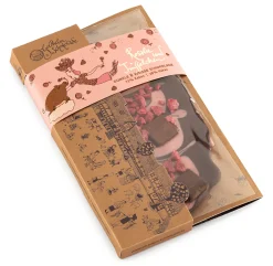 Goldhelm Schokoladen Manufaktur Tafelschokolade „Rosalie und Trüffelchen“